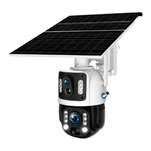 36x Zoom Pro Solar 4G Security Camera – 6MP Dual Lens with 24/7 Recording