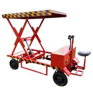 ELECTRIC Scissor Jack Lift Trolley – Hydraulic Lift Trolley 1.6m