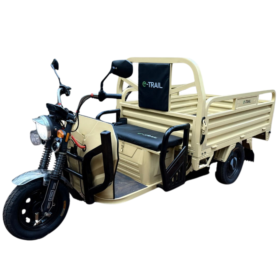 e-Trail 3-Wheel Electric Farm Vehicle – 1500W Lead Acid Graphene Battery Trike