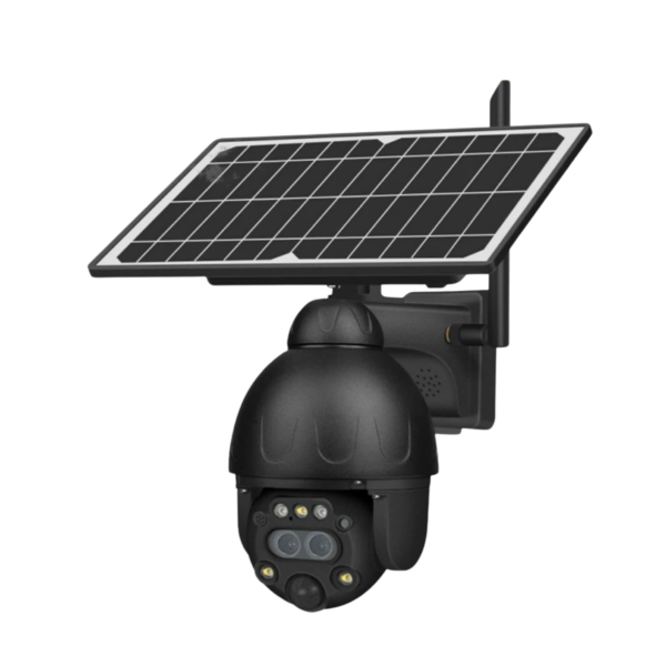 12x Zoom Solar PTZ Camera with 4G SIM & Human Tracking - Mega Boer